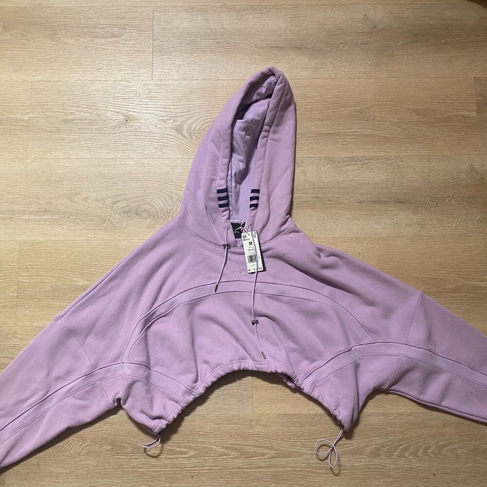 Ivy Park Lavender Cropped Hoodie